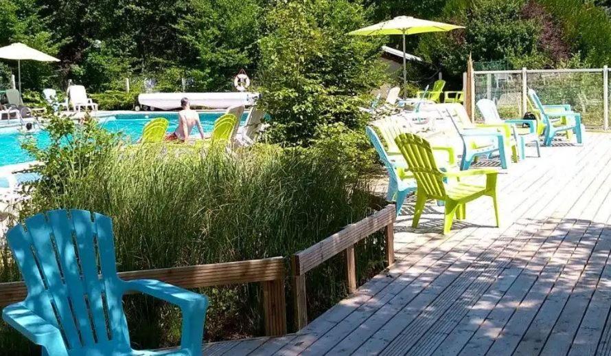 Camping Ushuaia Villages Au Bois Joli Andryes Exterior foto
